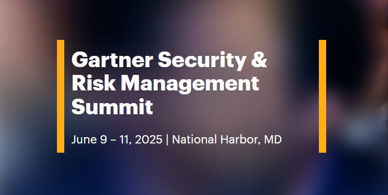 Gartner Security & Risk Management Summit